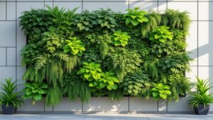 Vertical Gardens: Transforming Exterior Walls into Lush Green Spaces